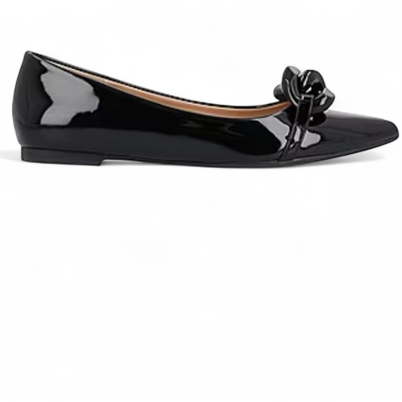Journee Collection Clareene Womens Pointed Closed Toe Ballet Flats - Picture 2 of 9